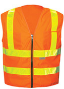 OK-1 OK-SVO2L ANSI Class II Zipper Surveyor Vest Size:XL (42-46")