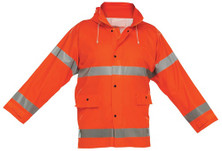 OK-1 OK-4900 ANSI Class III Short Rain Jacket Size:XL