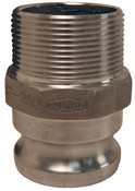 Dixon 400-F-AL 4" Alum Male Adapter x Male NPT