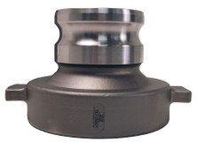 Dixon 400-TCA-SS 4" Stainless Tank Car Adapter with