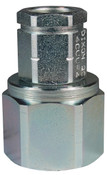 Dixon 4CVVFM2215 1/2" EURO-THREADED COUPLER, M22 x1.5 Body Material: STEEL Body Size: 1/2"