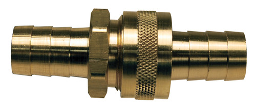 Dixon 5870808K 1/2" Complete GHT Cplg w/Round Nut Brass