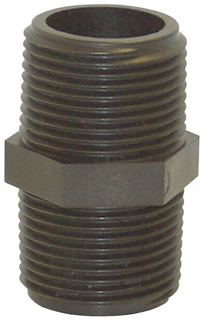 Dixon 61769 3 SCH 80 POLYPRO HEX NIPPLES