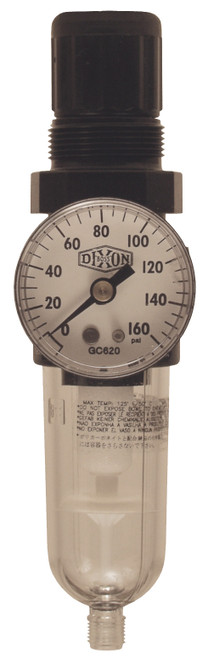 Dixon B07-202MG 1/4 Mini Filter / Regulator, Manual