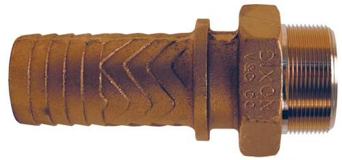 Dixon BMS21 1 1/2" Brass Boss Male Stem