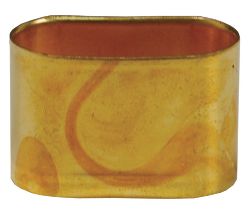 Dixon BFO474 BRASS FERRULE OVAL .474 X .943