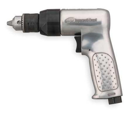 Ingersoll-Rand 7802A Air Drill, Keyed, 3/8 In, 2000 RPM, 4.0 CFM