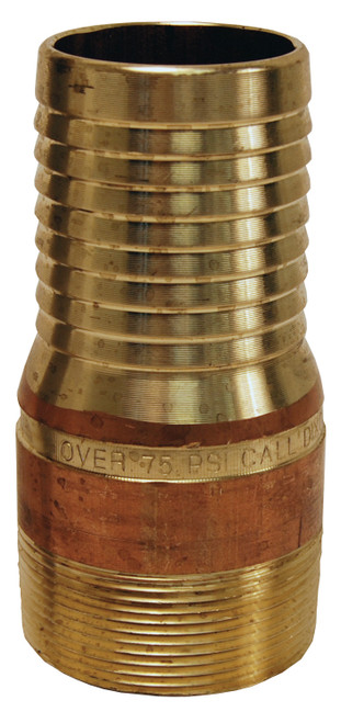 Dixon BST30 2 1/2" Brass King Combination Nipp.