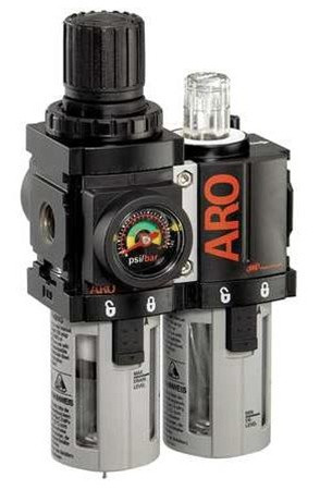 Ingersoll-Rand C38331-600 FRL, 2 Piece, 3/8 In NPT, 96 CFM, 150 PSI