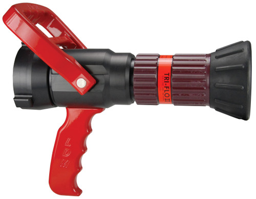 Dixon BVTSO250NST 2-1/2" NST ALUM TRI-FLO SELECT GALL SHUTOFF NOZZLE, 100-200-300 GPM