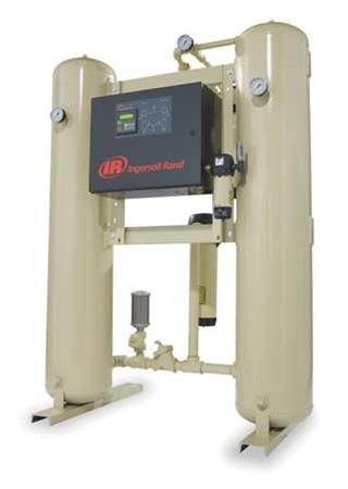 Ingersoll-Rand HL1601H00AA Air Dryer, Desiccant, 160 CFM, 40 HP