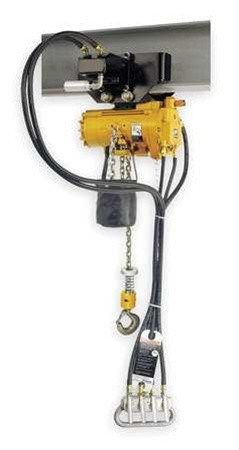 Ingersoll-Rand ML250KR-3HA10-R6U Hoist, Air Chain, Spark Resistant, 1/4 Ton