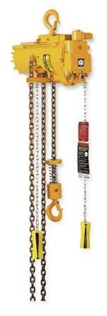 Ingersoll-Rand ML500KR-1R10-R6U Hoist, Air Chain, Spark Resistant, 1/2 Ton