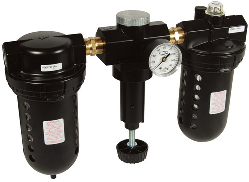 Dixon C31-06A 3/4" Jumbo Combination Unit With Transparent Bowl and Guard, Auto