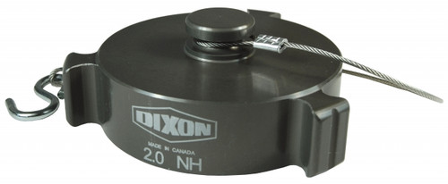 Dixon CAP450F-C 4-1/2" NST CAP W/CHAIN, ALUM