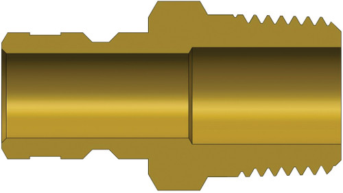 Dixon CM3M2-B 3/8" MOLD NIPPLE, 1/4" M-NPTF, BRAS Body Material: BRASS Body Size: 3/8"