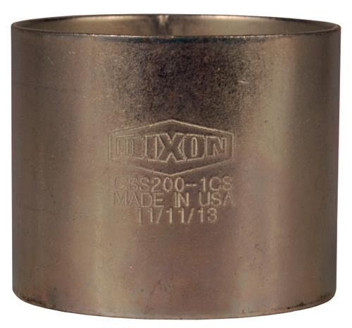 Dixon CSS100-6CS 1" CS Short Crimp Sleeve 1.625" ID (1.50" sleeve length)