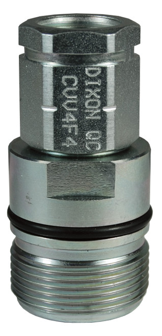 Dixon CVV3F3 3/8" EURO-THREADED NIPPLE, 3/8" NPTF Body Material: STEEL Body Size: 3/8"