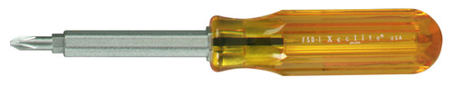 Xcelite FSD1V Four-in-One Screwdriver, Carded