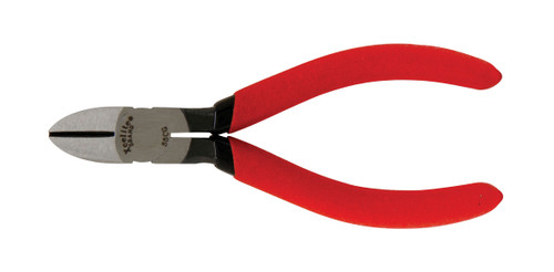 Xcelite 55NCGV 5" All-purpose Side Cutting Pliers, Red Cushion Grip Handles, Carded