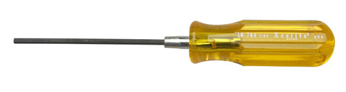 Xcelite LN764 7/64" x 4" Recessed Socket Head Screwdriver, Amber Handle