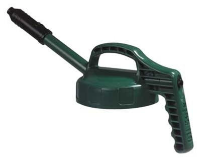 Oil Safe 100303 Stretch Spout Lid, Color: Dark Green