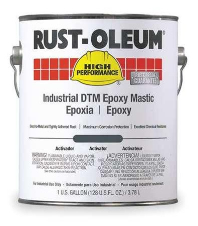 Rust-Oleum 9144402 Safety Yellow Epoxy Mastic,Size:1 Gal.