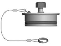 DIXON DDDP300105 Dust Plugs for Couplers Polyeten