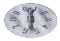 CH Hanson 12312 With 2'' figures brass wheel