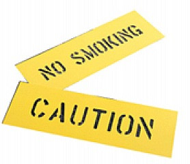 CH Hanson 12413 FIRE EXTINGUISHER Safety Sign Stencil