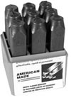 CH Hanson 21380 Number Set, Heavy Duty Stamps, 5/32" Character