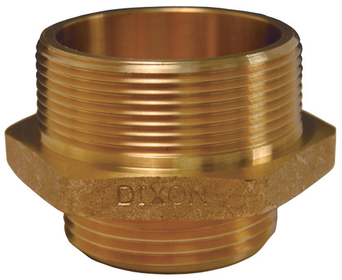 Dixon DMH2515F-D DBL MALE HEX NIP 2.5 NPT X 1.5 NST