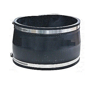Fernco 1003-86 Flexible Coupling, 8"x6", Clay to Asbestos Cement Fibre/Ductile Iron, Sold 1/Each