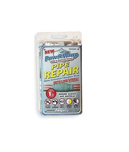 FPW4252CS Pow-R Wrap Fiberglass Repair Kit, 4 x 252 In, Gray