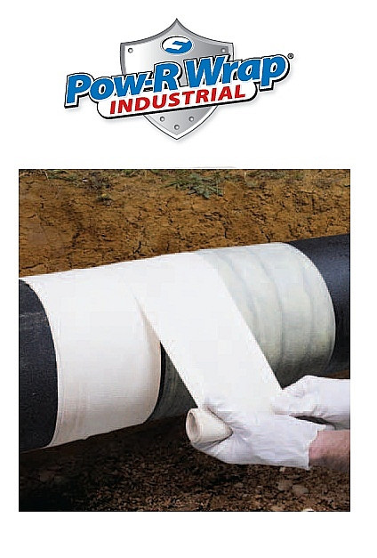 FPW6540-3 Pow-R Wrap Industrial Fiberglass Repair Kit, 6" Wide x 540" Length