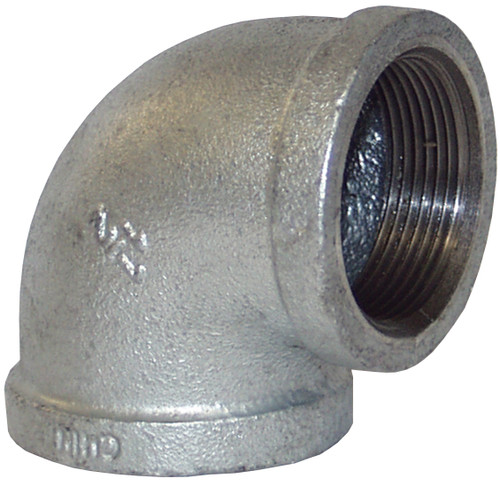 Dixon EL9025G 1/4" GALV 90 ELBOW