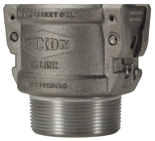 Dixon EZL300-B-AL 3" EZ Link Type-B Coupler x MNPT (Alum)