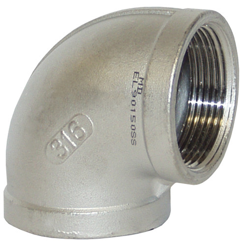 Dixon EL90125SS 1 1/4 90 elbow - ss