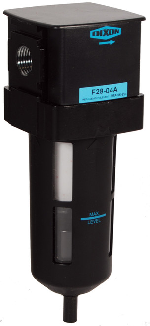 Dixon F28-04M 1/2" Std Airline Filter, Manual
