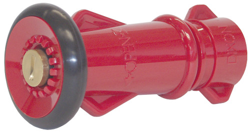 Dixon FNB75GHT 3/4" FIRE HOSE NOZZLE WITH BUMPER, RED