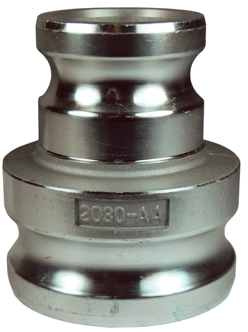 Dixon G1520-AA-AL 1.5" x 2" Global Male Spool Adapter Alum