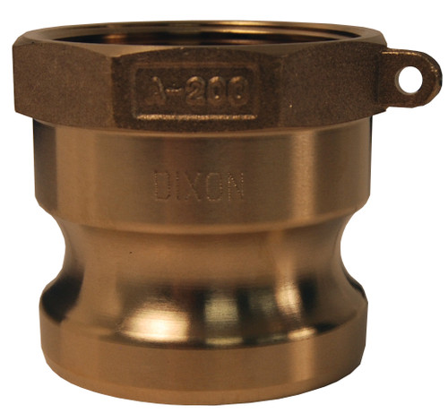 Dixon G400-A-BR 4" Brass Global Female NPT x