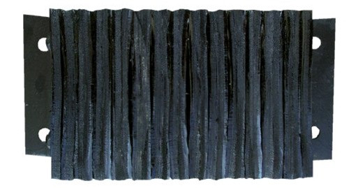 Vestil 1024-4.5 Laminated Dock Bumpers, Horizontal, 10"H x 24"W x 4.5"