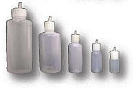 Vestil BTL-RF-16-LBL Flip Top Cap Graduated Dispensing Bottle With Label, 16 oz