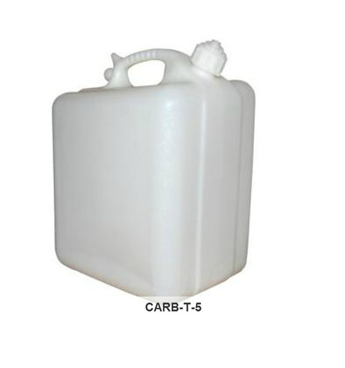 Vestil CARB-T-5 Tilt Top Carboy With Steel Handle, 5 Gallons