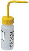 Vestil BTL-WW-16G-LBL Graduated Plastic Wash Bottle With Label,Green Cap, 16 oz