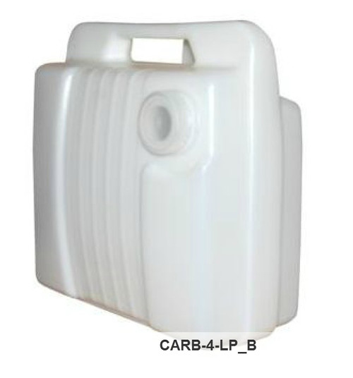 Vestil CARB-4-LP Low Profile Carboy, 4 Gallons