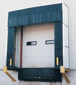 Vestil D-750-30 Dock Shelter, Projection: 30"