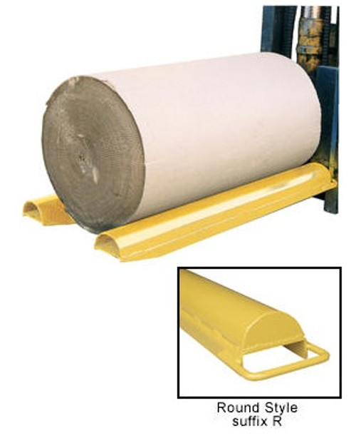 Vestil FE-5-63-R-EACH Rounded (Dome Shaped) Fork Extensionh, Fork Width: 5", Length: 63"