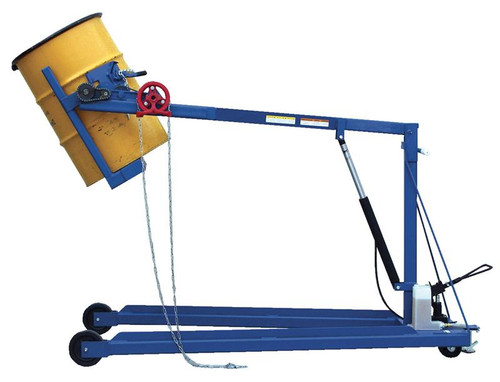Vestil HDC-450-72-DC Drum Stacker, DC Power Unit, Lift Height: 72", Capacity (lbs): 800